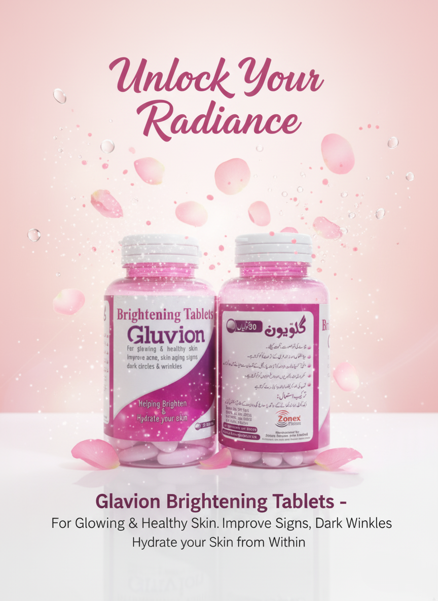 What are the benefits of Gluvion Brightining Tablets ?